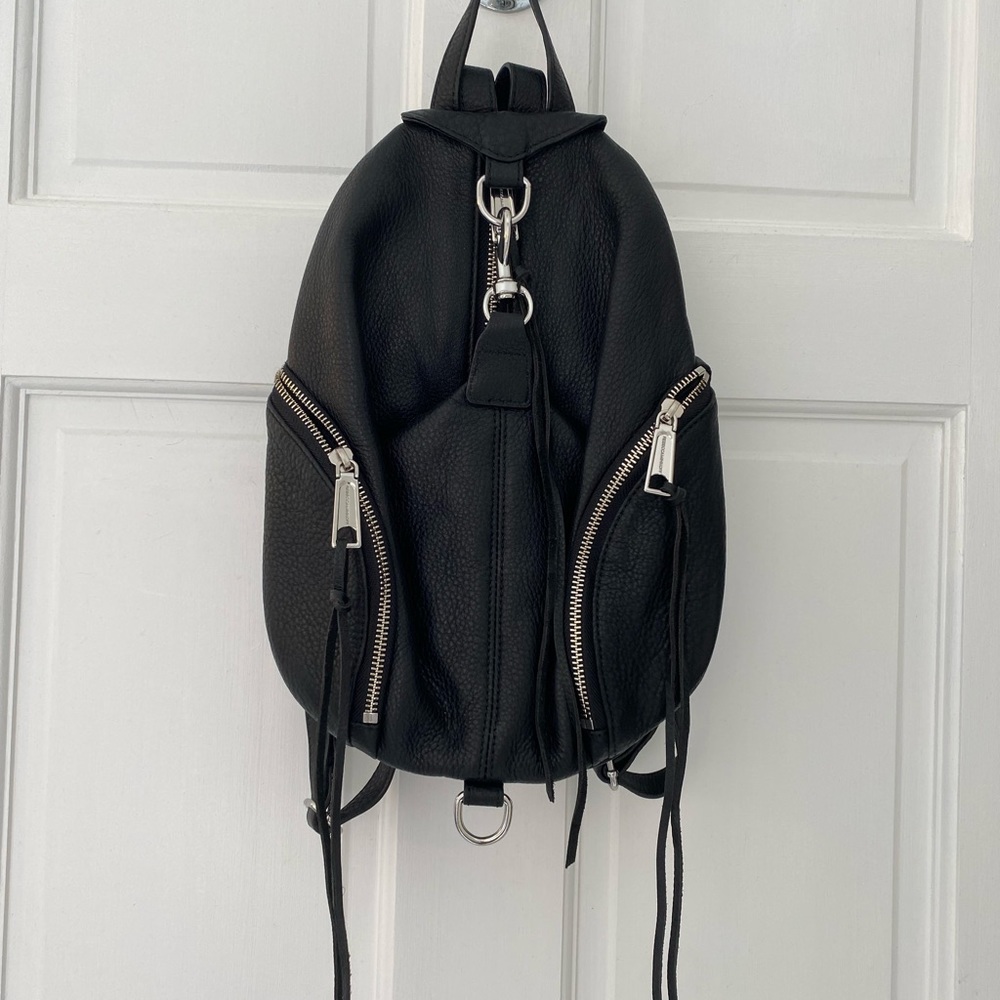 Rebecca Minkoff Black Leather Backpack